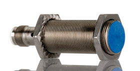Czujnik zbliżeniowy M18 Indukcyjny 8 mm SICK Częściowo wpuszczany 10 → 30 V DC długość 65mm Gwintowany
