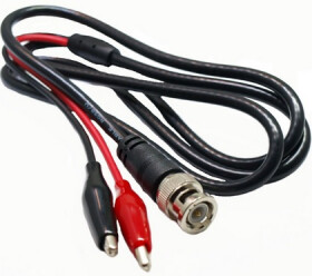 100 cm BNC to Crocodile Clip Oscilloscope Test Leads