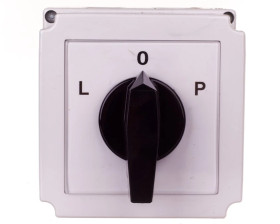 Łącznik krzywkowy L-0-P 3P 63A w obudowie 4G63-11-PK R214 63-840309-051
