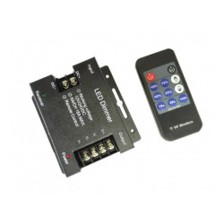 Ściemniacz LED 18A 12-24V DC zestaw z pilotem radiowym RF
