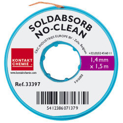 Kontakt-Chemie 33397-AA Soldabsorb No Clean 1.5m x 1.4mm
