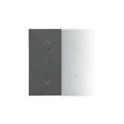 Simon 55 Klawisz połówkowy z piktogramem pojedynczej rolety do produktów Grafitowy mat TKE21/116