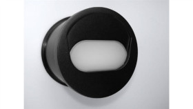 Oprawa Elewacyjna Led Lawa 3W Ww Czarna