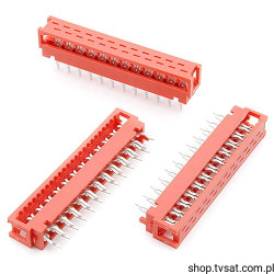 TMM-2-0-24-1 Connector IDC Plug Wire to Board 24W THT AMPHENOL