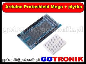 Protoshield dla Arduino Mega wraz z płytką stykową 170 pól