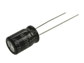 10szt. 2,2UF 400V Ø8x12mm 10% 105°C CHONGX KONDENSATOR ELEKTROLITYCZNY