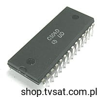IC 14Bit Kontroler LED 4+1/2 C504D DIP28 RFT