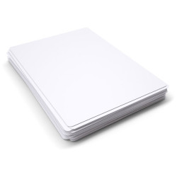 Show-me WBP10 Basics Pack 10 plain drywipe boards