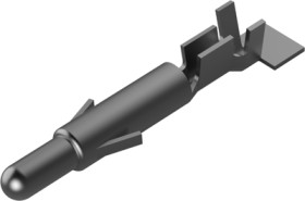 Pin contact, 0.05-0.13 mm², AWG 26-30, crimp connection, tin-plated, 350924-1