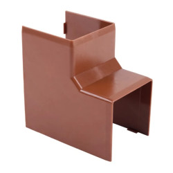 Pokrywa narożna wewnętrzna LHD 40x40mm brąz 8645 I2