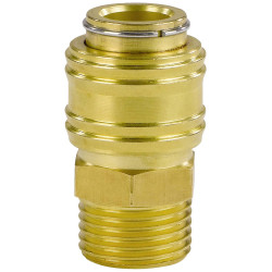 Einhell 4139209 Quick-Fit Connector 1/2&quot; Brass For Compressed Air