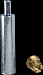 M6 insert nut for installation in the braze-on parts of the Polyester enclosure