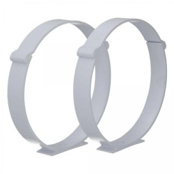 Uniwersalny uchwyt do rur, kanałów wentylacyjnych okrągłych fi:150mm 2 sztuki airRoxy 02-486