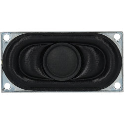 R-TECH 350208 Miniature Loudspeaker Rectangular 40 x 20mm 4 Ohm