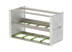 Stelaż 6U x 84KM x 218mm, Aluminium