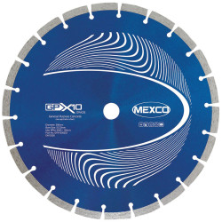 MEXCO GPX1030022 GPX10 Concrete Diamond Blade 300 x 22.23mm