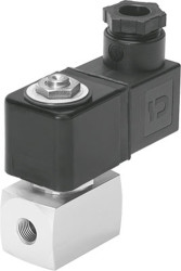 Pneumatyczne zawory elektromagnetyczne Festo G 1/8 24V dc 0 → 50bar 2 portowy