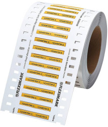 Oznacznik rurek termokurczliwych LAPP FLEXIMARK® FCC O.shr3.2/1.6-16.6 0-hal YE 83280253, 1 szt.