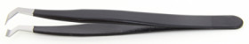 ESD tweezers, uninsulated, epoxy coating, 115 mm, 14AGW.C.NE.0