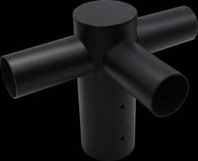 ELED900306 Street light adapter, 3x, 80:60 mm