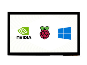 Waveshare 10.1inch Capacitive Touch Screen LCD (E), 1024×600, HDMI, IPS, Optical Bonding Screen, Supports Raspberry Pi, Jetson N