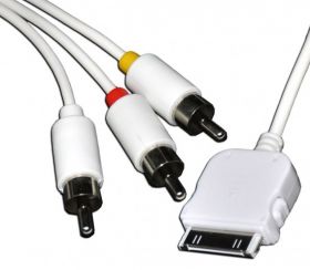 KABEL IPOD-3RCA 2*AUDIO+1 VIDE