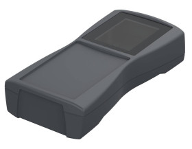 BOPLA BS 604 DIS-7024 (82604224) - obudowa z ABS z oknem wyświetlacza i pojemnikiem na baterie (159,4 x 77,9 x 33,5 mm)