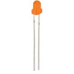 Dioda LED orange 3mm pulsujący