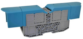 Złączka śrubowa, skręcana z końcówką oczkową MRK 185mm2 niebieska, T0-2445-1030105