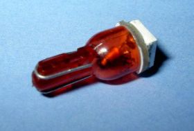 T-6,5-1R HP 12V RED LED KWADRAT