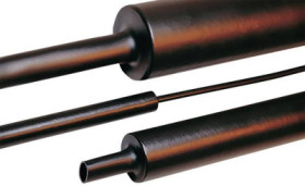 Heatshrink tubing, 4:1, (22/6 mm), PE, crosslinked, black, 323-20190