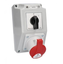 ZESTAW INSTALACYJNY Z ROZŁĄCZNIKIEM 0-I SPAMEL ZI24\R211