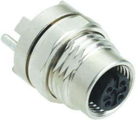 Gniazdo Din 5 -pinowe Żeński Montaż na panelu
