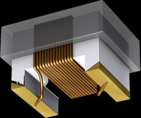 RF choke, SMD 1210, 220 nH, 790 mA, 1210AS-R22J-01