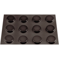 3M&#x2122; Bumpon&#x2122; SJ 6344 Black Polyurethane Rubber Foot 19mm x 4mm - Single