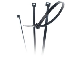 Opaska kablowa CV-250STW czarny 250x4,5 100 sztuk TRYTYT