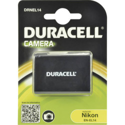 Duracell DRNEL14 EN-EL14 Camera Battery Replaces EN-EL14 7.4 V 950 mAh