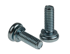 Śruba z podkładką M4 Sprężyna długość 12mm Stożek Stalowe