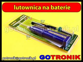 Lutownica 8W na baterie 3xAA