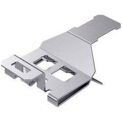 Hebotec 1024-002C HSZ 1.5 Clip Galvanised Spring Steel for 10x1.5mm Bus