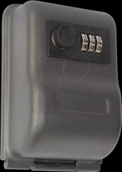 BG80055 Key box, key safe, combination lock, outdoor