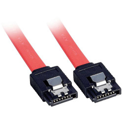 LINDY 33449 SATA cable 1x SATA socket 7-pin to 1x SATA socket 7-pin 0.20m Red