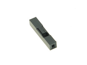 Obudowa złacza czarna 1x1PIN r.2.54mm (20 szt)