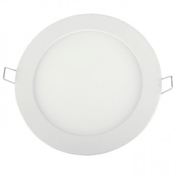 Panel LED ART SLIM podtynkowy okrągły 17cm, 12W, 840lm, AC80-265V, 3000K - biała ciepła