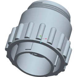 TE Connectivity CPC 206430-1 Bullet Connector 4-Pin Sleeve Socket