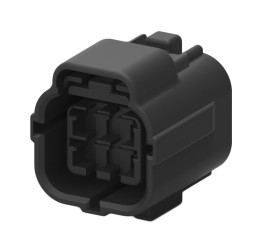 Złącze samochodowe 6-pinowe TE Connectivity 2-rzędowe Męski Econoseal J 070 Mk II+ Wtykowe Obudowa złącza samochodowego