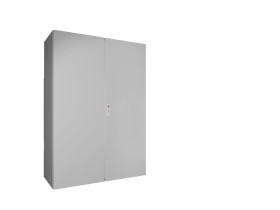 Szafka ścienna rozdzielcza 1400 mm 1000 mm 400mm Stal Rittal RAL 7035