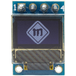 Wyświetlacz OLED 0.42" 72X40 biały