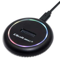 Qoltec Stacja dokująca dysków SSD M.2 NVMe SATA USB-C 2TB