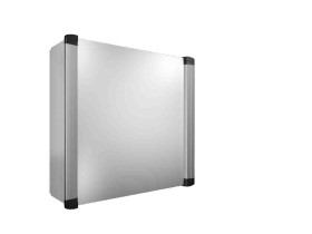 Szafka ścienna rozdzielcza 600 mm 600 mm 210mm Blacha stalowa Rittal RAL 7035